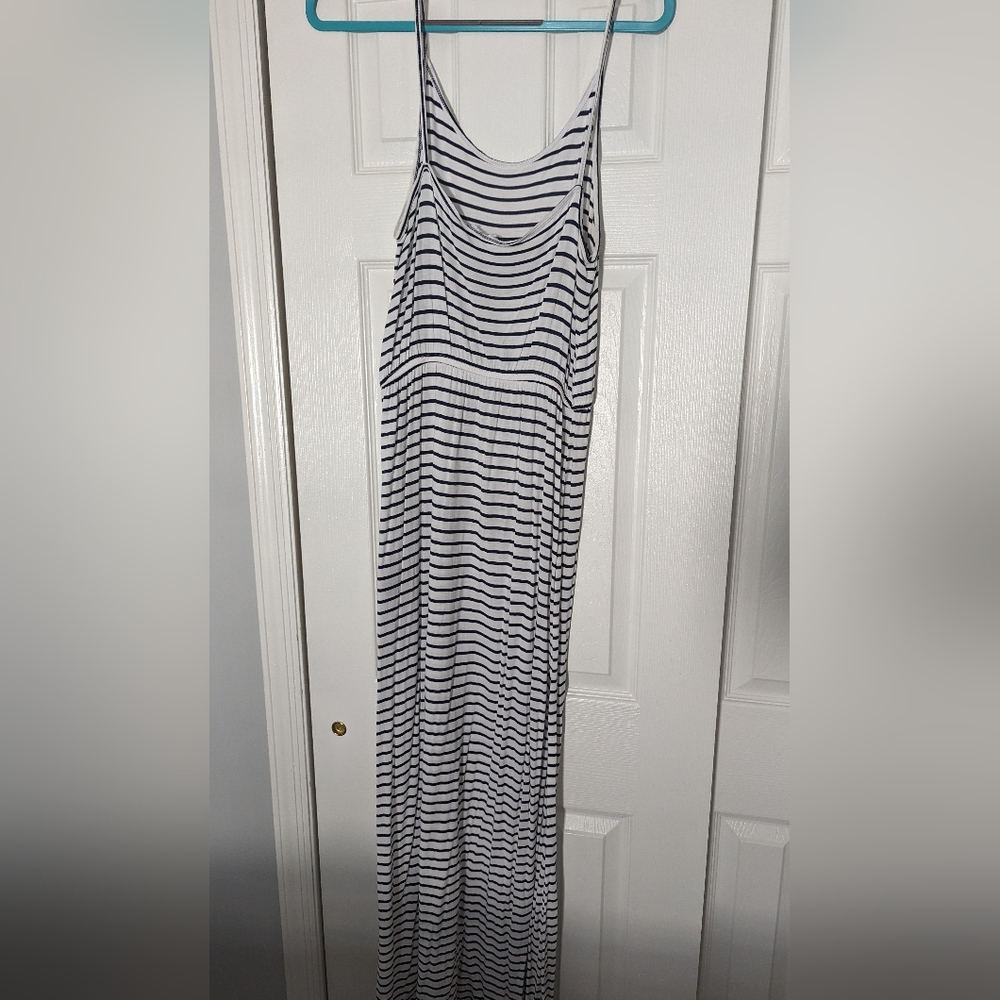 Nancy striped maxi dress